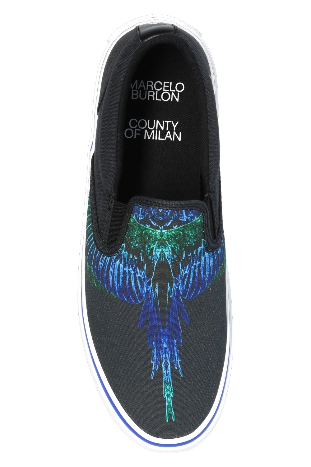 スニーカー Marcelo Burlon VULCANIZED SLIP-ONS (CMIA079_F21FAB0011045) on J-Lo shoes with logo Marcelo Burlon - Slip